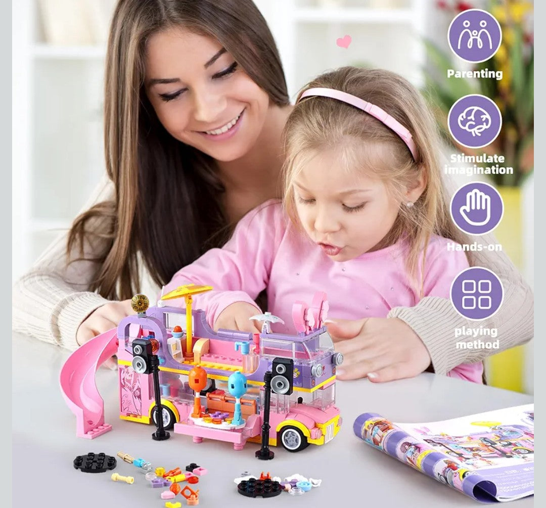 Juguete carrito de lego