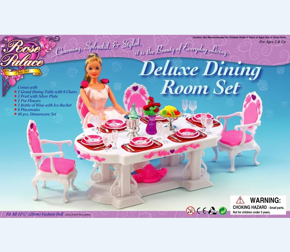 Casa de Muñecas Barbie con Muebles - Accesorios Completos Juguete Niñas Regalo