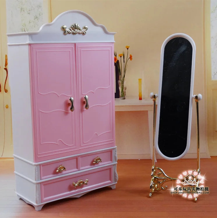 Casa de Muñecas Barbie con Muebles - Accesorios Completos Juguete Niñas Regalo