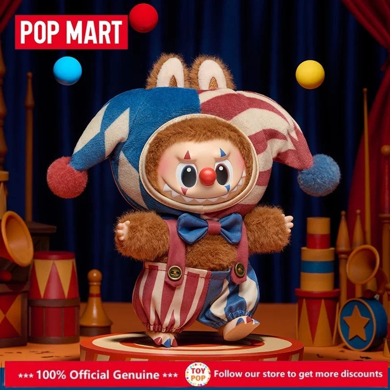 LABUBU Disfraz de Circo - Figuras Coleccionables POP MART Blind Box