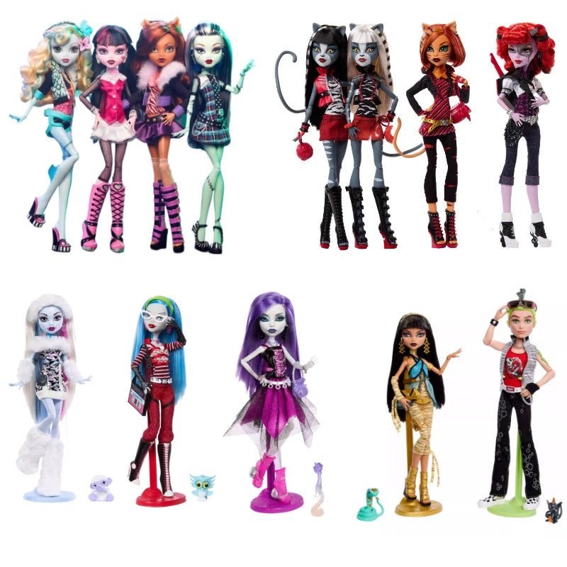 Monster High Creeproductions G1 - Operetta Toralei Draculaura Coleccionables