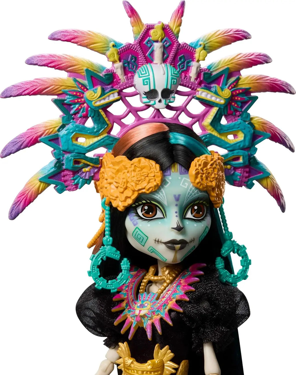 Monster High Día de Muertos - Muñeca Coleccionable Rey Maya Mattel