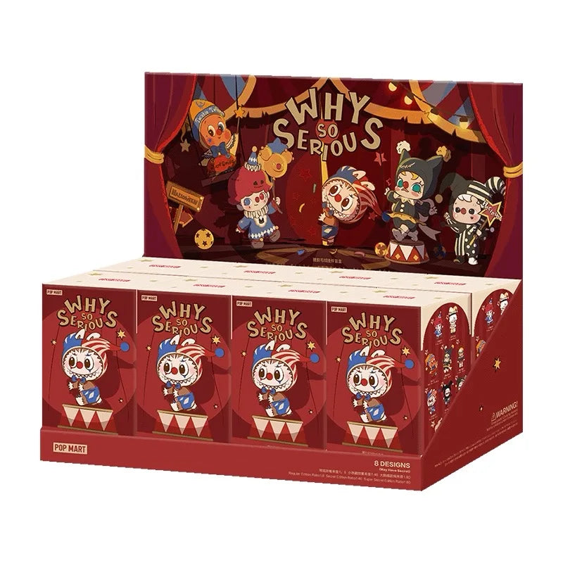 LABUBU Disfraz de Circo - Figuras Coleccionables POP MART Blind Box