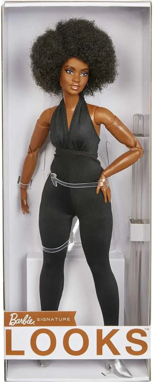 Muñeco Ken Barbie Piel Oscura Signature Fashionista - Articulado Coleccionable