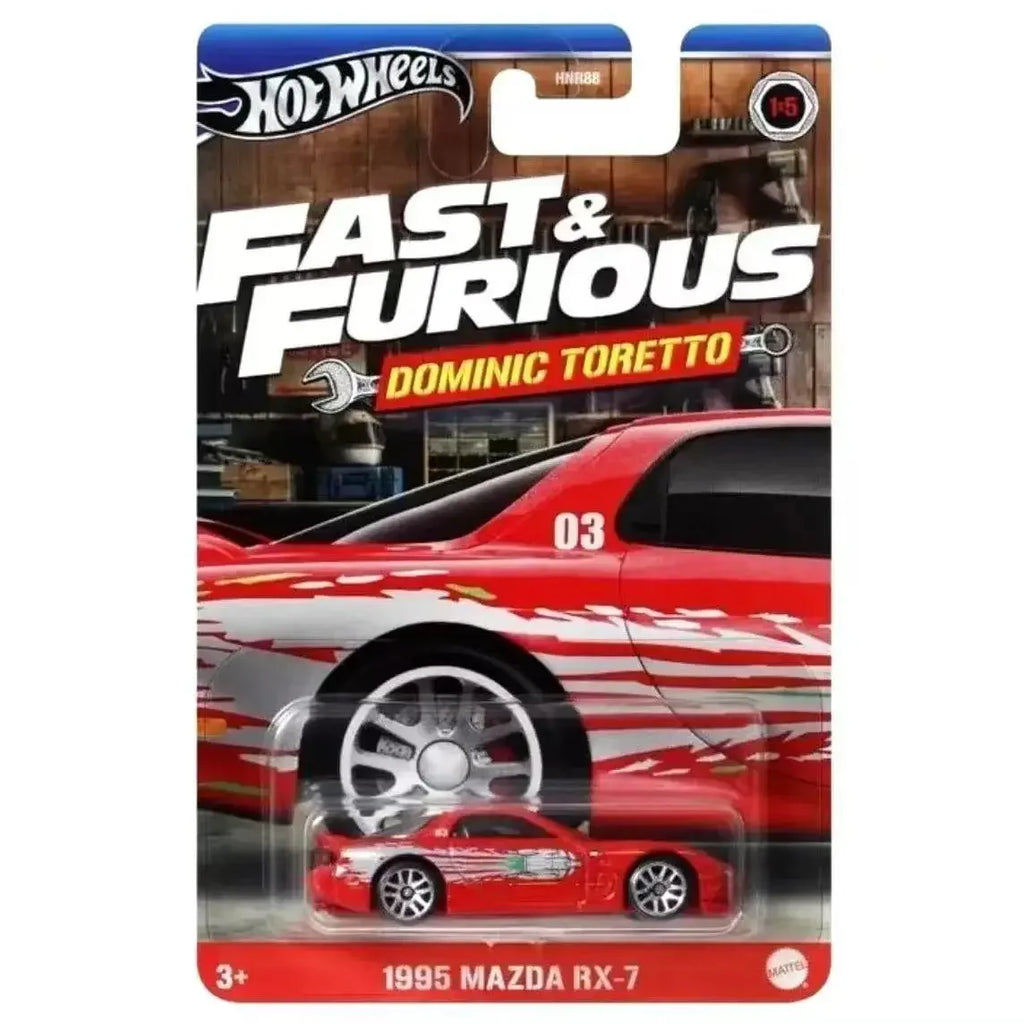 Hot Wheels HNR88 Fast & Furious Toyota Supra Nissan Skyline GTR BNR34 - Autos 1:64 Colección