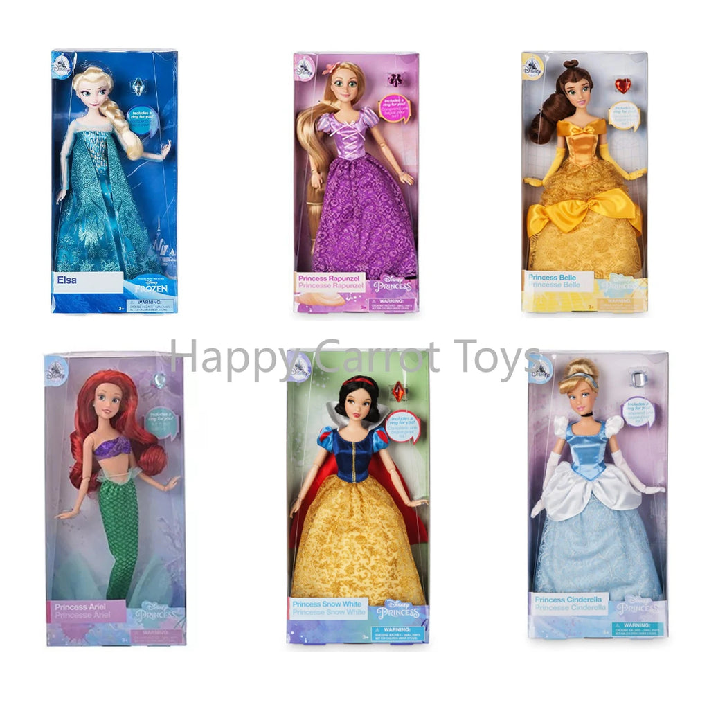 Muñecas Disney Princesas Frozen Ariel Elsa Blancanieves Cenicienta Bella Rapunzel
