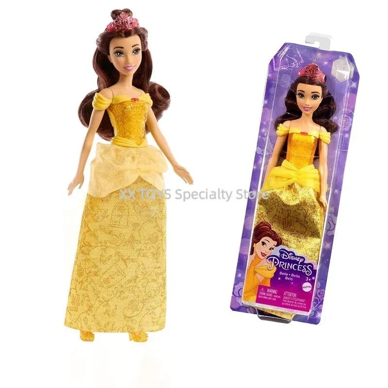 Muñecas Disney Princesas Brillantes Ariel Blancanieves Rapunzel - Colección Clásica