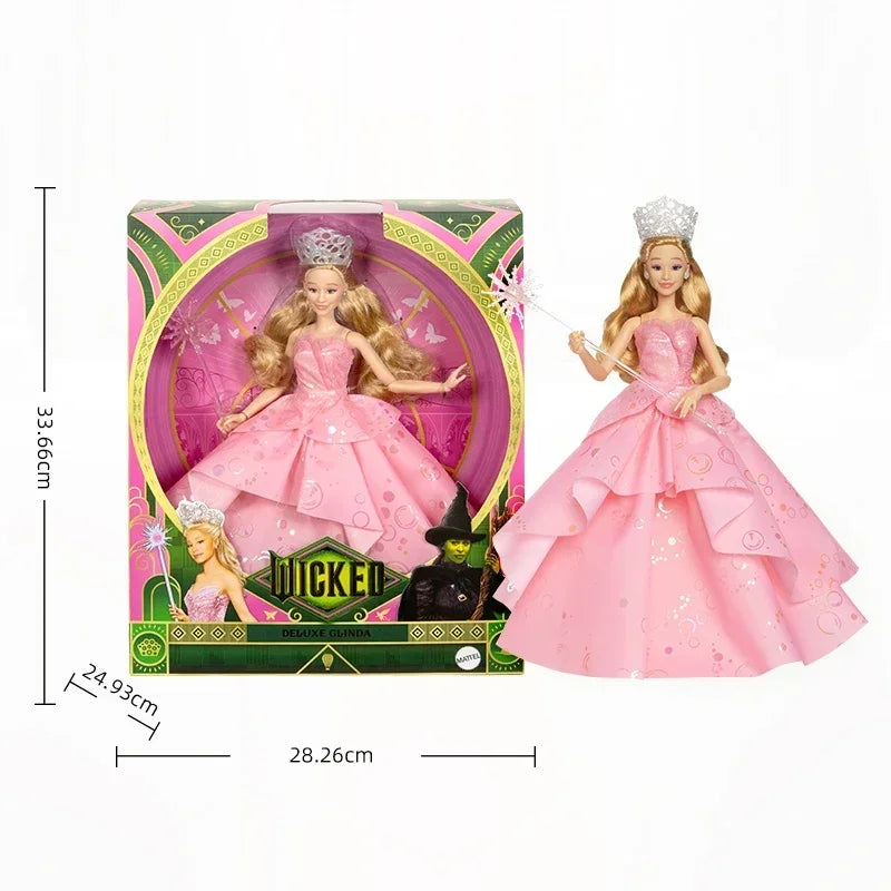 Muñecas Barbie Wicked Glinda Elphaba Fiyero Madame Morrible - Mattel Película Articuladas Regalo Niñas