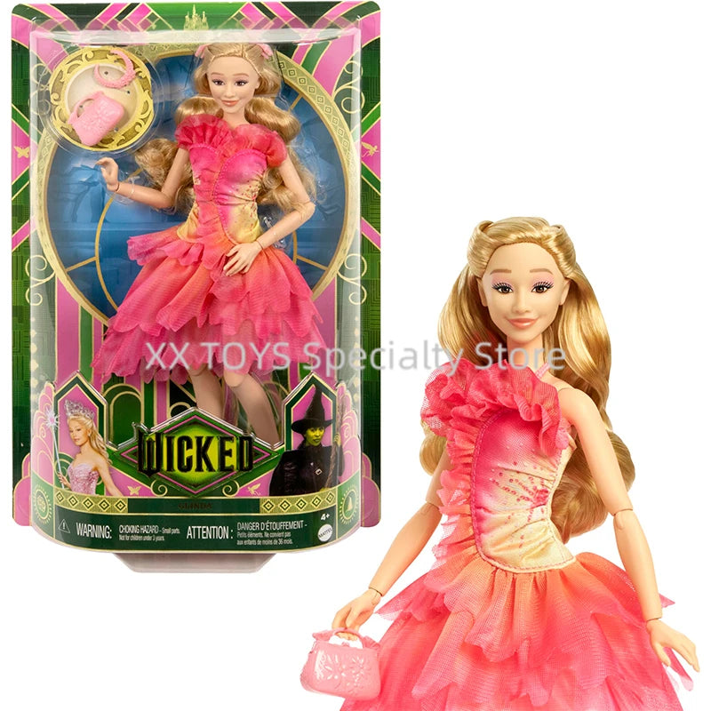 Universal Wicked Glinda Elphaba Fashion Doll Fiyero Madame Morrible Movie Characters 12-Inch Action Figure Doll Collectible Gift