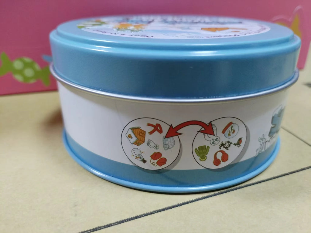 Juego Cartas Disney 100 Años Maravilla - Caja Metal Familia Navidad Halloween