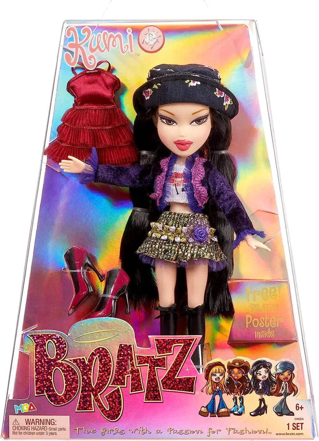 Bratz Girls Nite Out Jade - Muñeca Edición 21 Cumpleaños Coleccionable