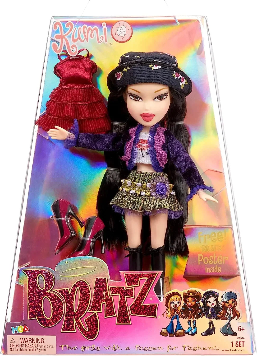Bratz Girls Nite Out Jade - Muñeca Edición 21 Cumpleaños Coleccionable