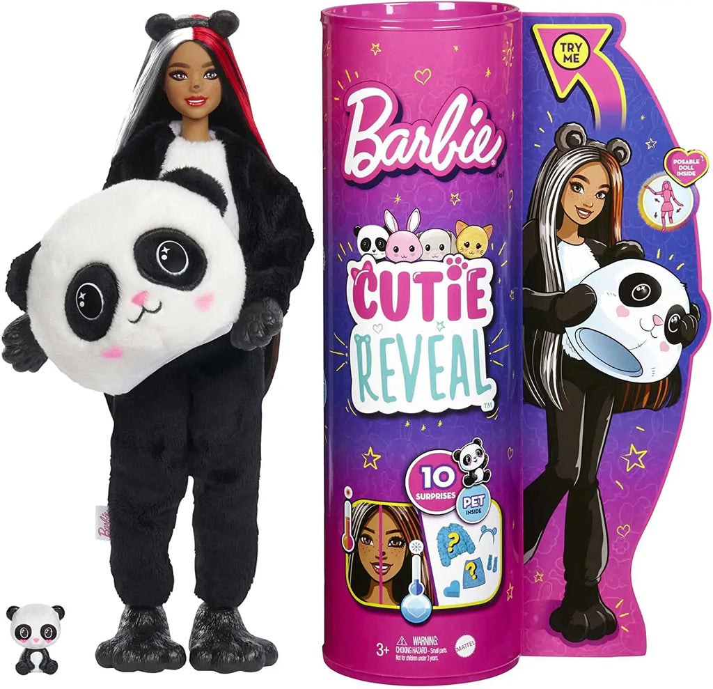 Muñecas Barbie Cutie Reveal Mascotas - Oso Polar Llama Unicornio Cambio Color