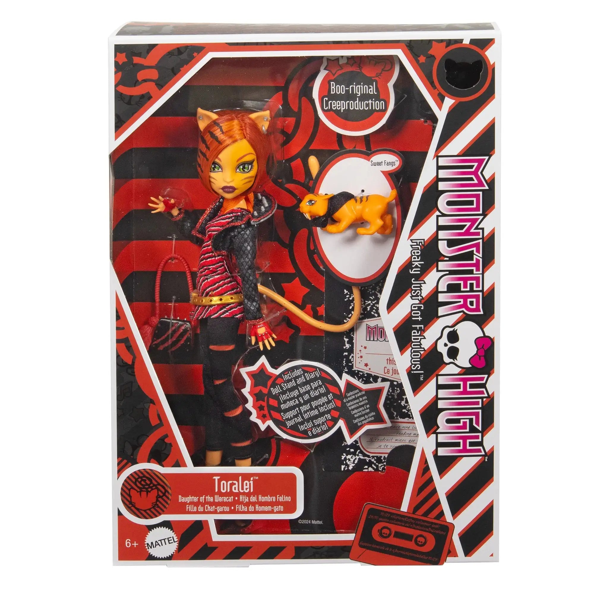 Monster High Creeproductions G1 - Operetta Toralei Draculaura Coleccionables