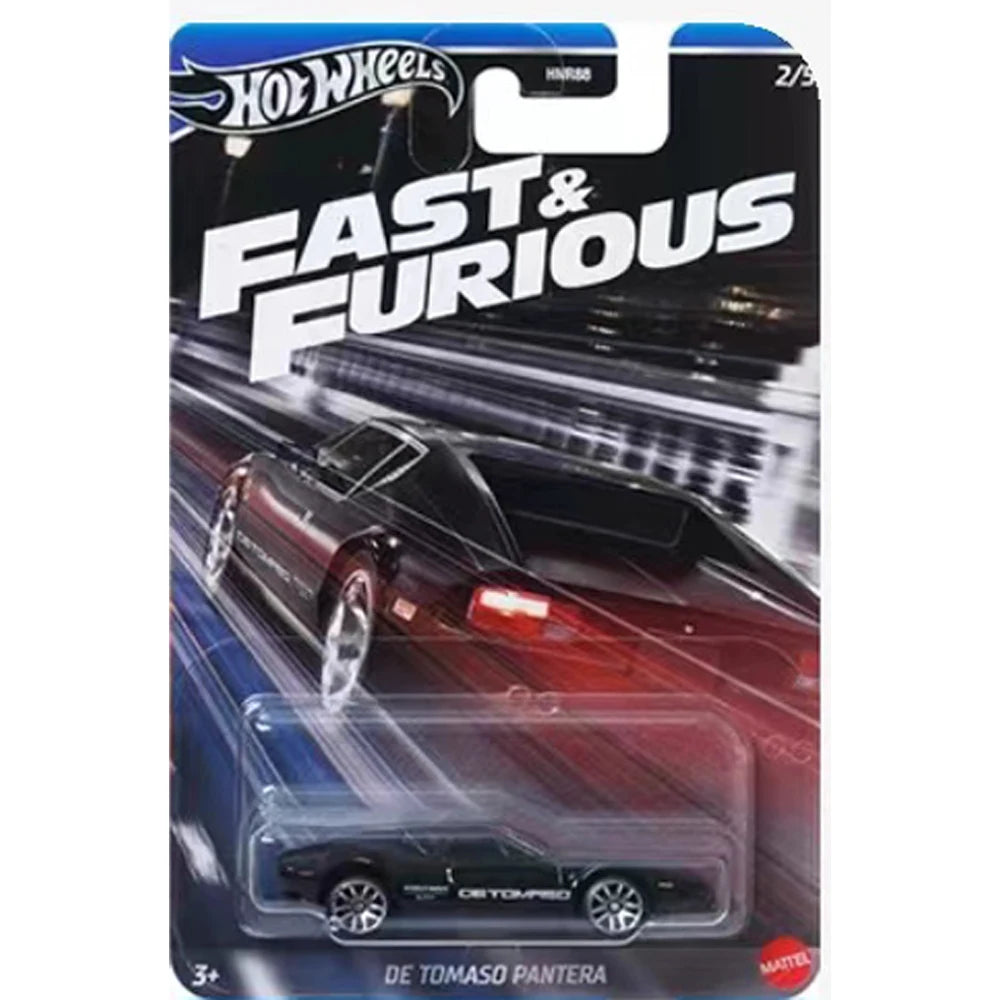 Hot Wheels HNR88 Fast & Furious Toyota Supra Nissan Skyline GTR BNR34 - Autos 1:64 Colección