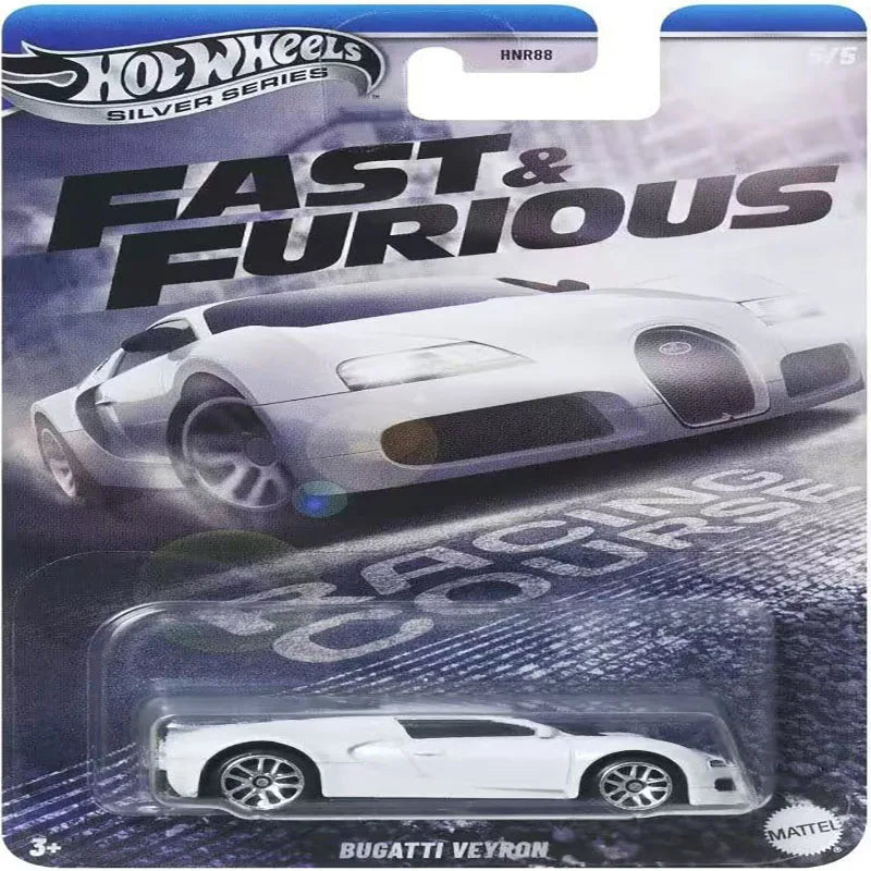 Hot Wheels HNR88 Fast & Furious Toyota Supra Nissan Skyline GTR BNR34 - Autos 1:64 Colección