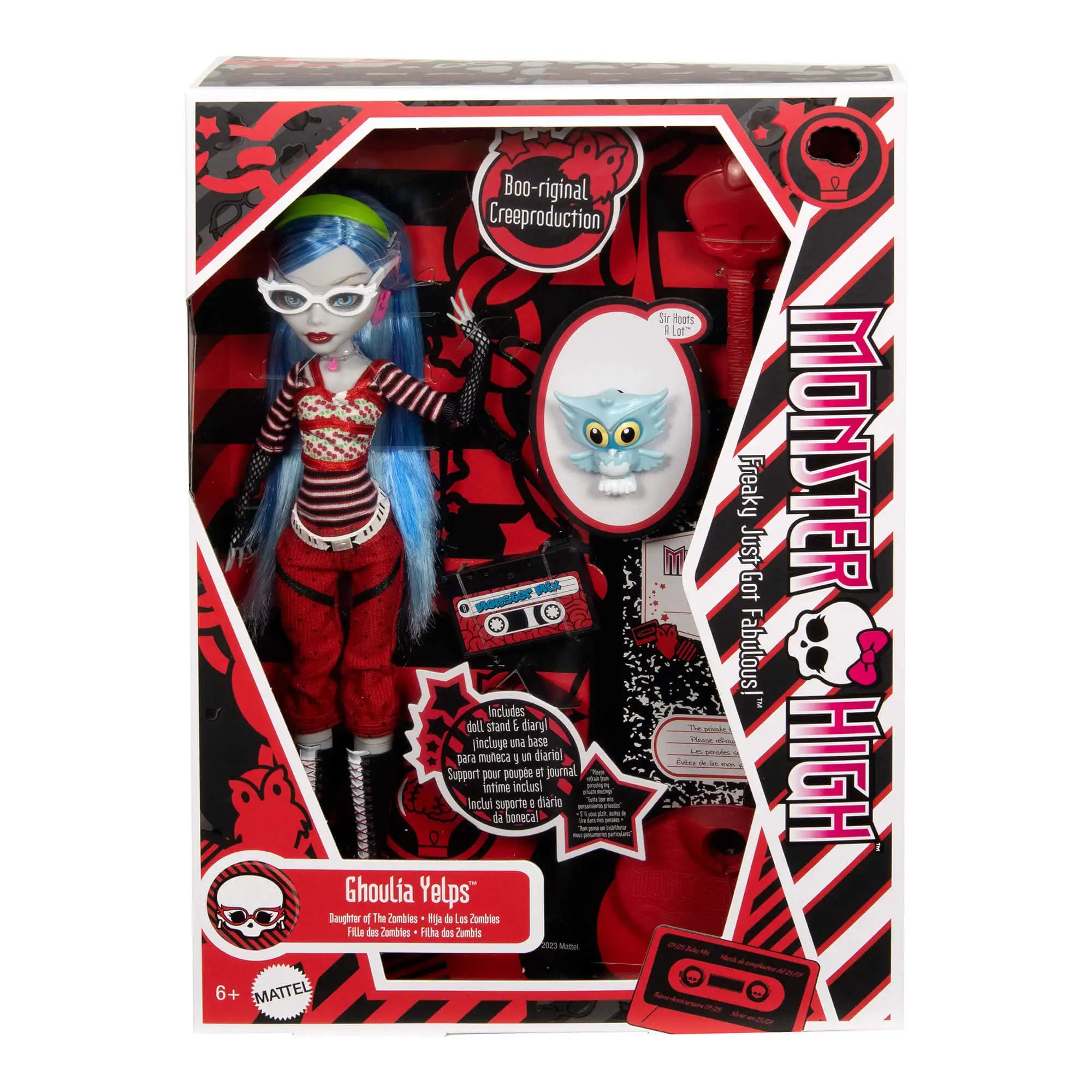 Monster High Creeproductions G1 - Operetta Toralei Draculaura Coleccionables