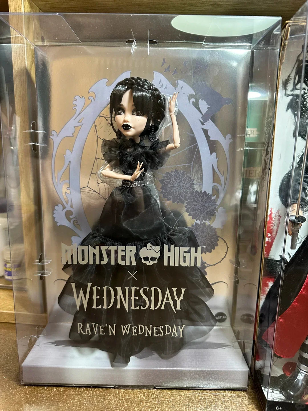 Muñecas Monster High x Wednesday Rave'n - Wednesday Addams Enid Sinclair Coleccionables