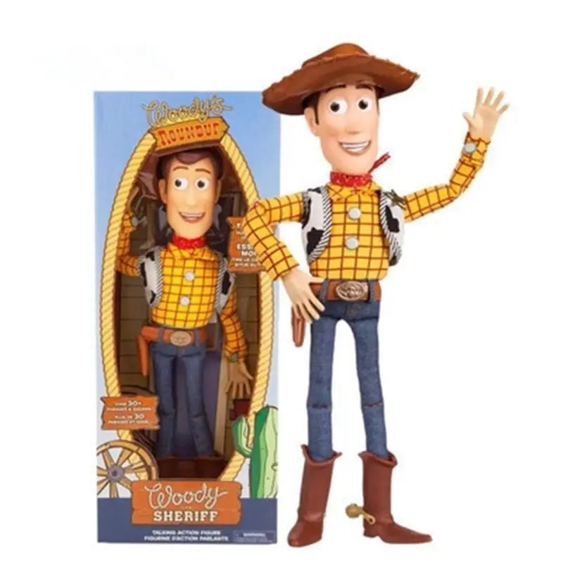 Figura Disney Pixar Toy Story Woody 40cm - Muñeco Vaquero Sonido Inglés