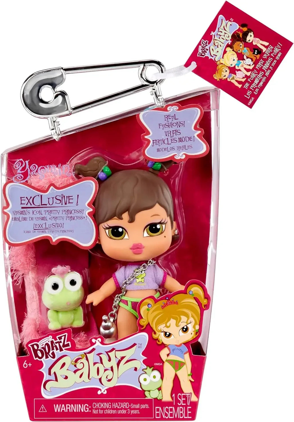 Bratz Babyz Sasha - Muñeca Sorpresa Coleccionable con Accesorios
