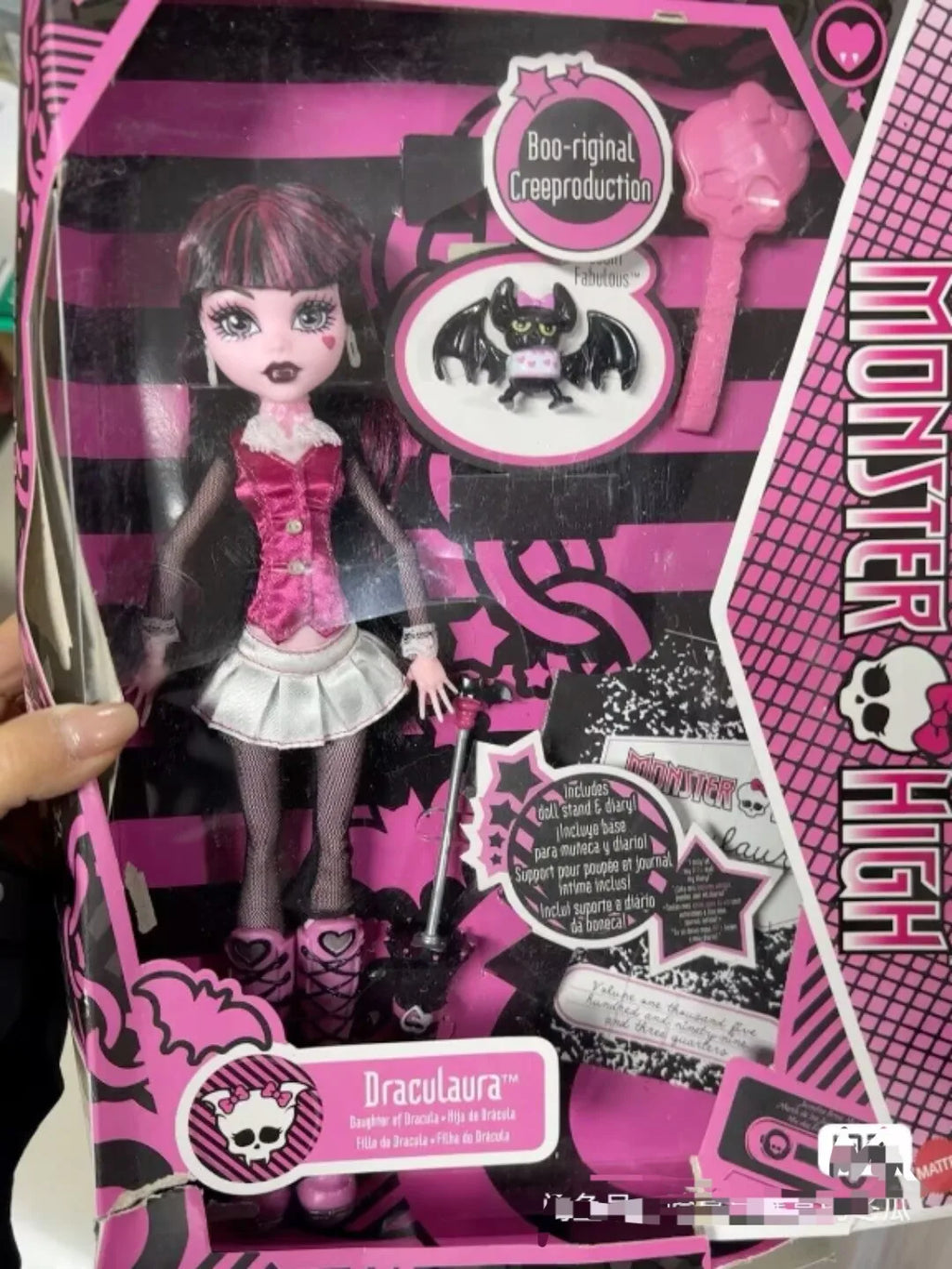 Monster High Creeproductions G1 - Operetta Toralei Draculaura Coleccionables