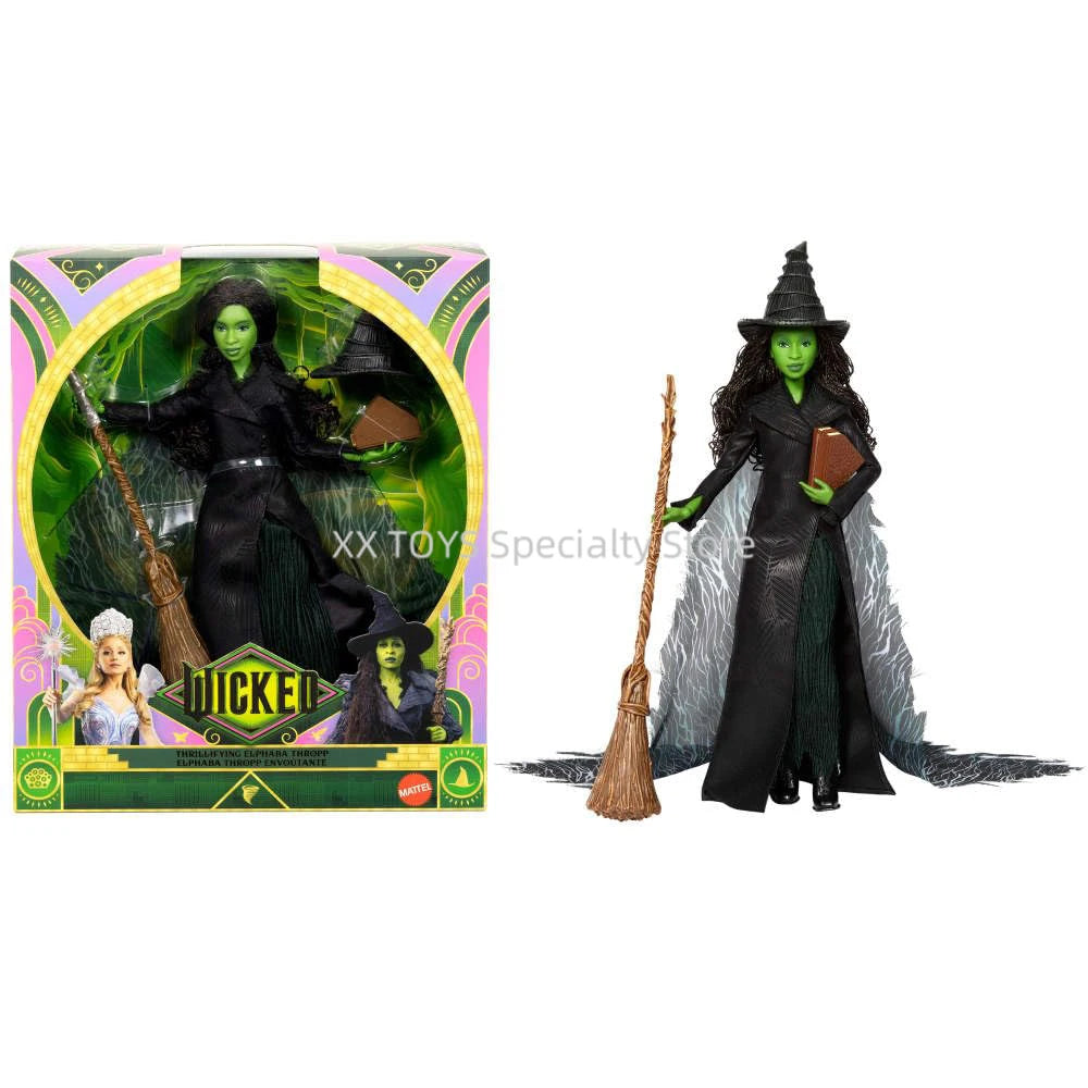 Universal Wicked Glinda Elphaba Fashion Doll Fiyero Madame Morrible Movie Characters 12-Inch Action Figure Doll Collectible Gift