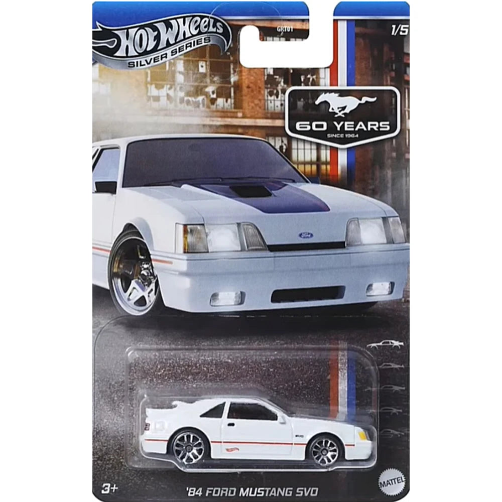 Hot Wheels GRT01 Mustang 60 Aniversario Ford Mustang RTR - Autos 1:64 Die-Cast Colección