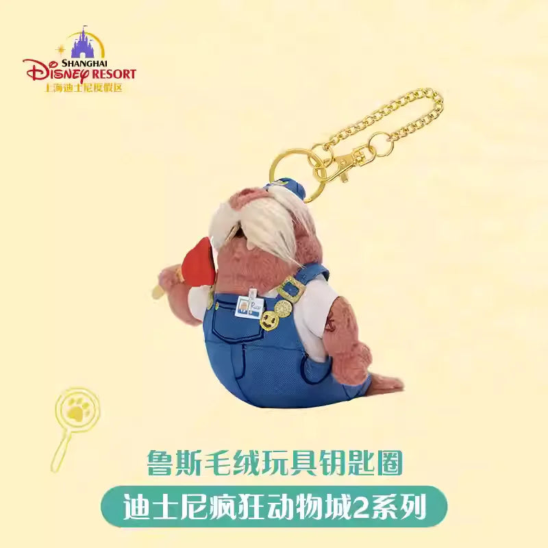 Llavero Peluche Disney Zootopia 2 Nick Judy Fox Fin - Accesorios Coleccionables