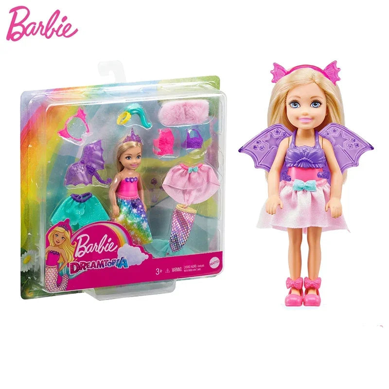 Muñeca Barbie Dreamtopia Sirena Luz Brillante Princesa - Accesorios Mattel