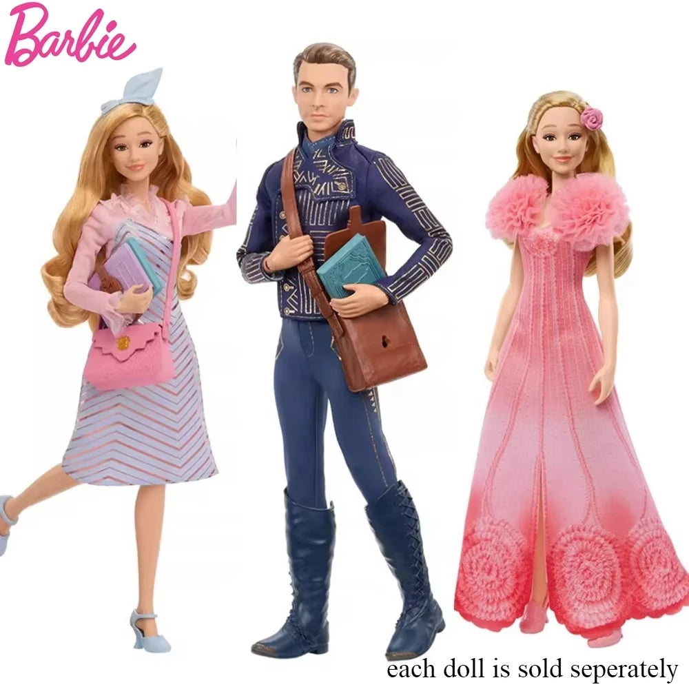 Muñecas Barbie Wicked Glinda Elphaba Fiyero Madame Morrible - Mattel Película Articuladas Regalo Niñas