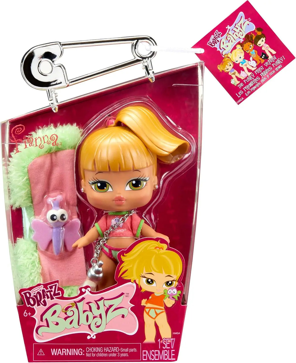 Bratz Babyz Sasha - Muñeca Sorpresa Coleccionable con Accesorios