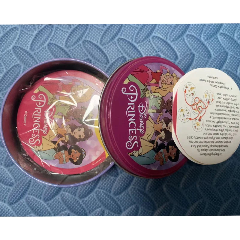 Juego Cartas Disney 100 Años Maravilla - Caja Metal Familia Navidad Halloween