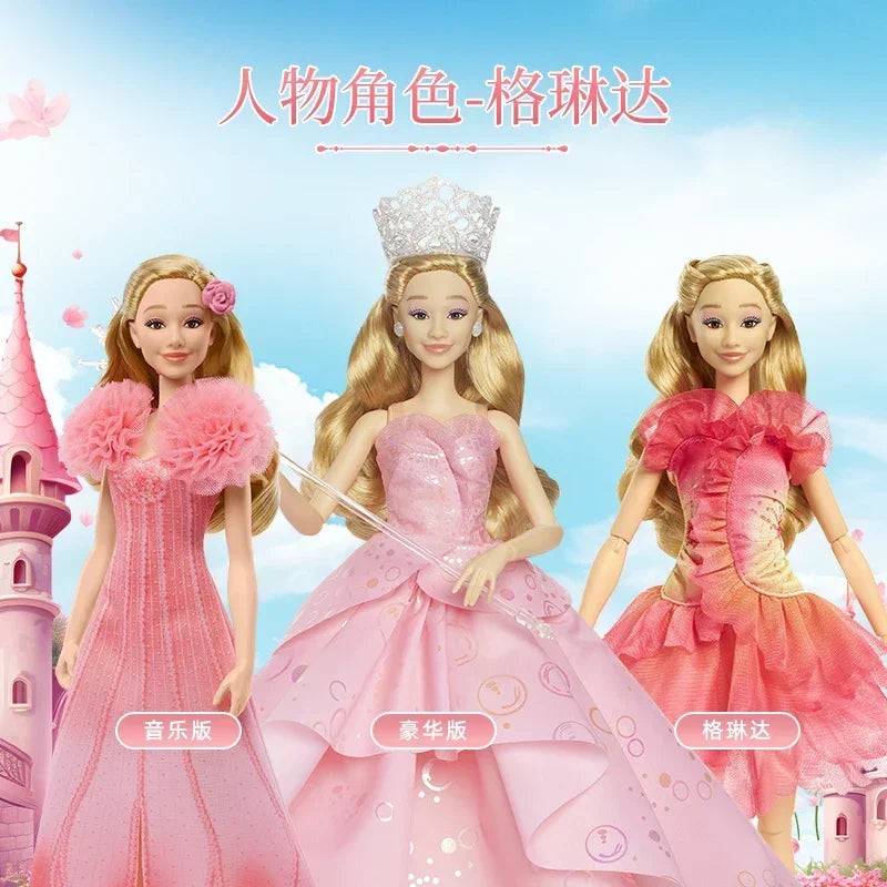 Muñecas Barbie Wicked Glinda Elphaba Fiyero Madame Morrible - Mattel Película Articuladas Regalo Niñas