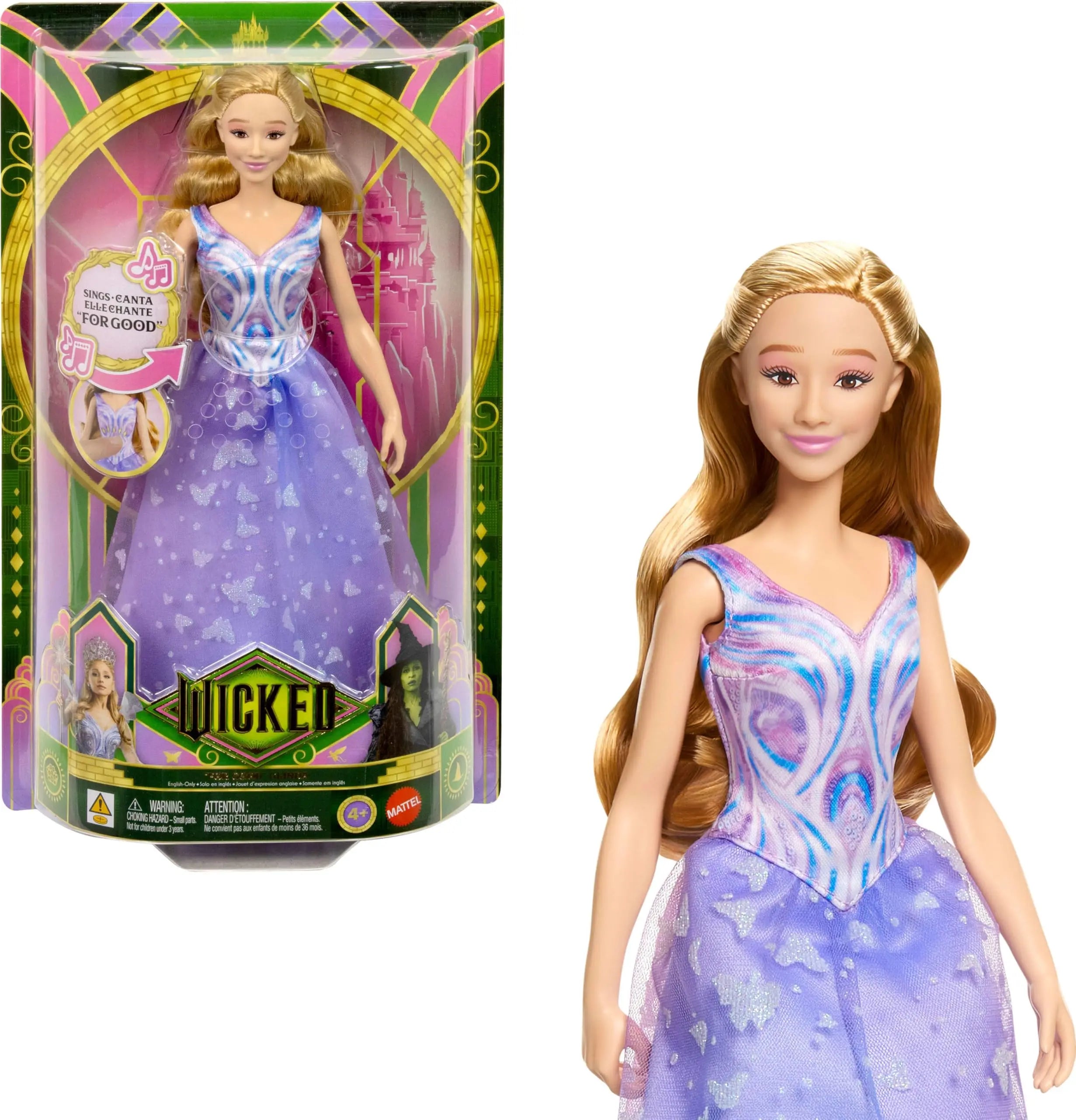 Universal Wicked Glinda Elphaba Fashion Doll Fiyero Madame Morrible Movie Characters 12-Inch Action Figure Doll Collectible Gift