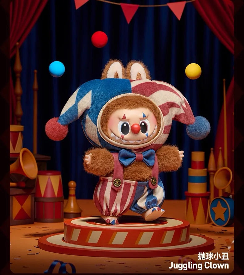 LABUBU Disfraz de Circo - Figuras Coleccionables POP MART Blind Box