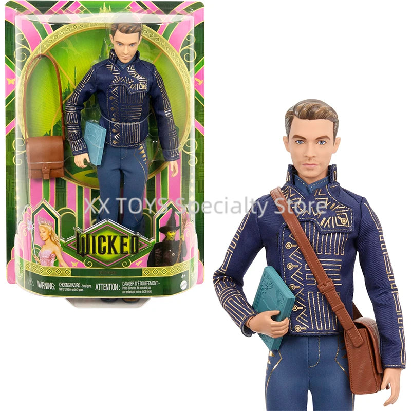 Universal Wicked Glinda Elphaba Fashion Doll Fiyero Madame Morrible Movie Characters 12-Inch Action Figure Doll Collectible Gift