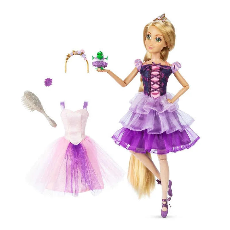 Muñeca Disney Rapunzel Princesa Sirena Invierno - Edición Limitada Festival Hecha a Mano