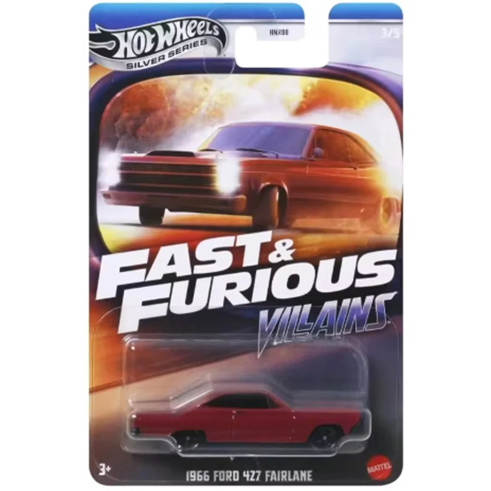 Hot Wheels HNR88 Fast & Furious Toyota Supra Nissan Skyline GTR BNR34 - Autos 1:64 Colección