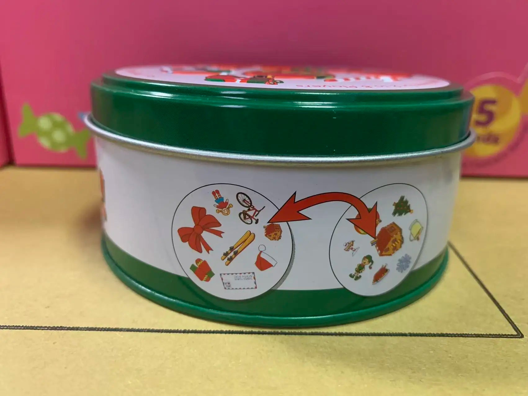 Juego Cartas Disney 100 Años Maravilla - Caja Metal Familia Navidad Halloween