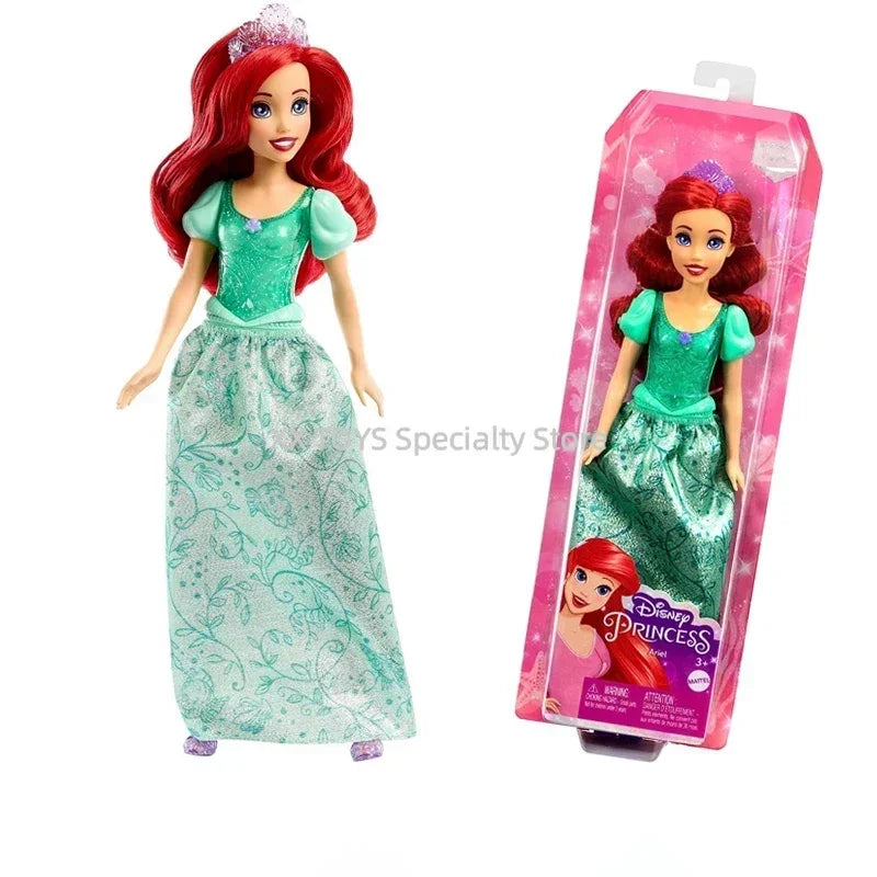 Muñecas Disney Princesas Brillantes Ariel Blancanieves Rapunzel - Colección Clásica