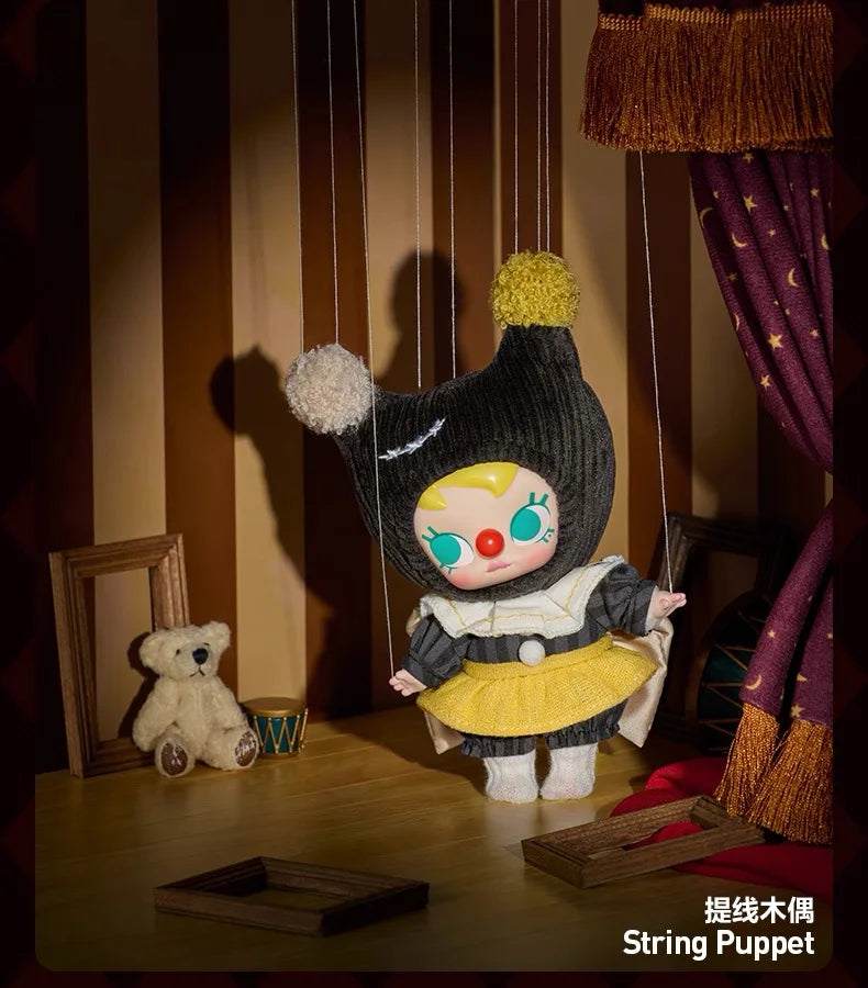 LABUBU Disfraz de Circo - Figuras Coleccionables POP MART Blind Box