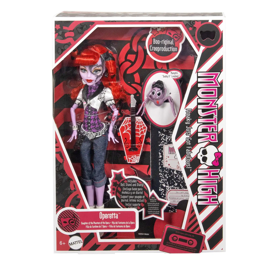 Monster High Creeproductions G1 - Operetta Toralei Draculaura Coleccionables