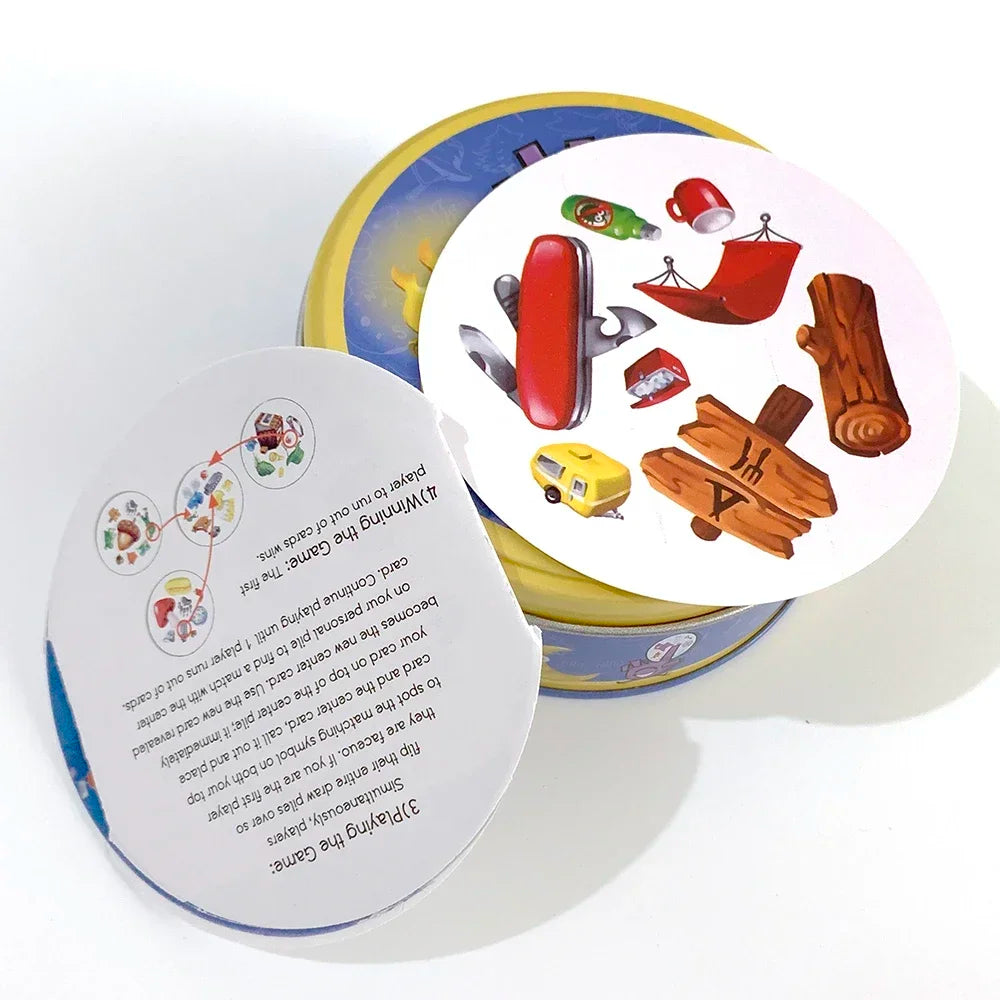 Juego Cartas Disney 100 Años Maravilla - Caja Metal Familia Navidad Halloween