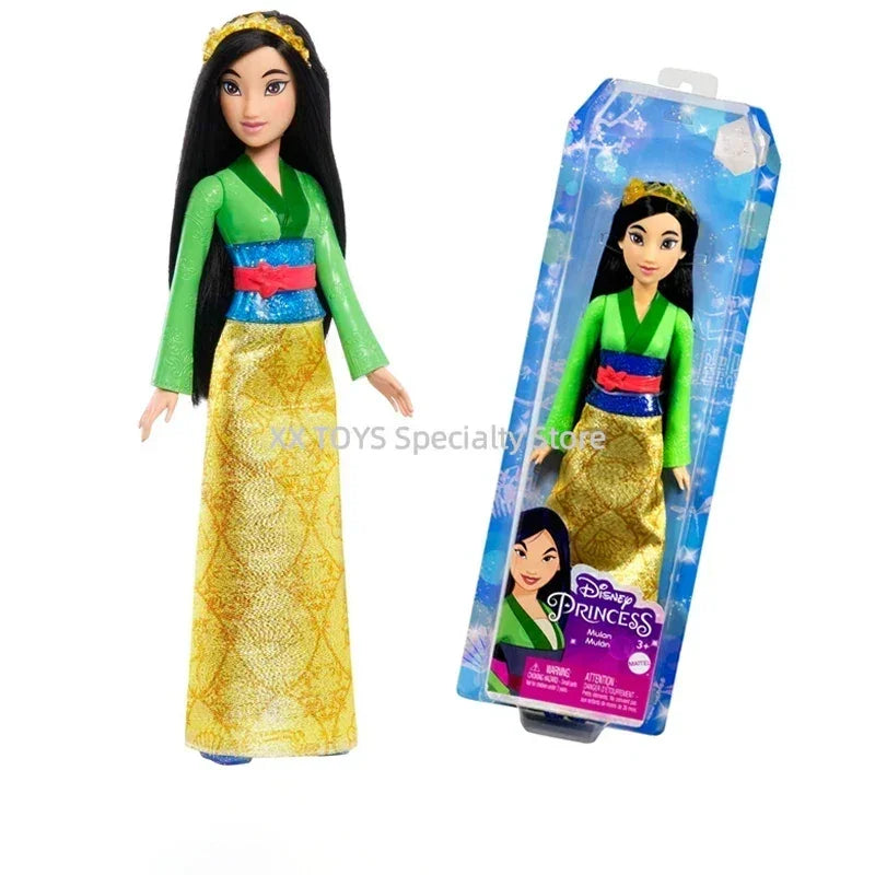 Muñecas Disney Princesas Brillantes Ariel Blancanieves Rapunzel - Colección Clásica