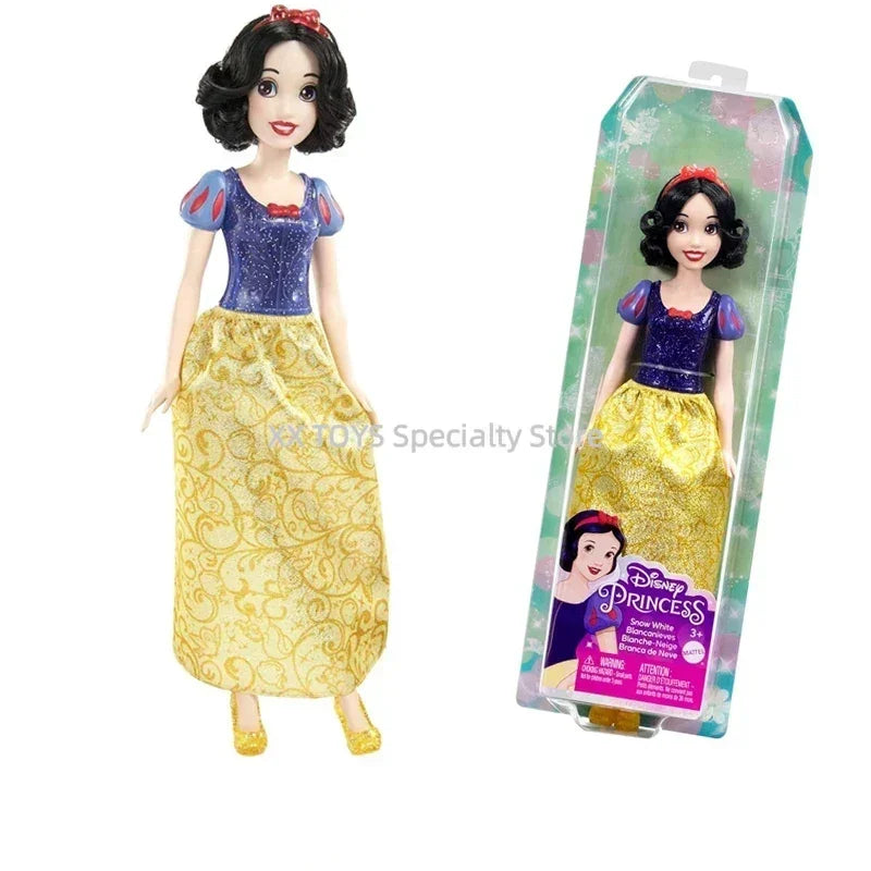 Muñecas Disney Princesas Brillantes Ariel Blancanieves Rapunzel - Colección Clásica