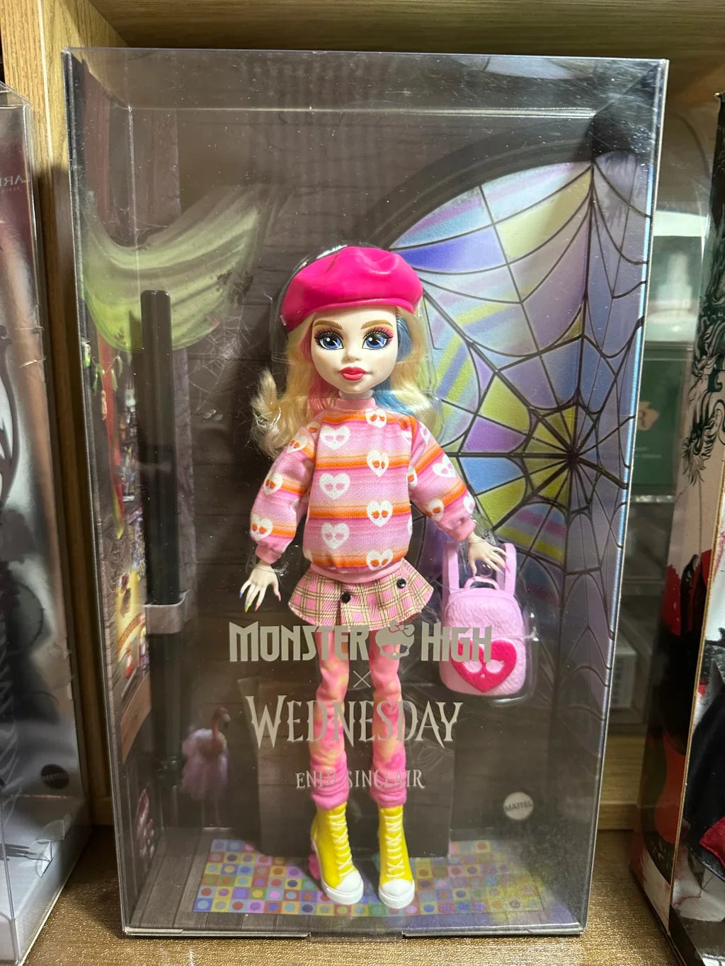 Muñecas Monster High x Wednesday Rave'n - Wednesday Addams Enid Sinclair Coleccionables