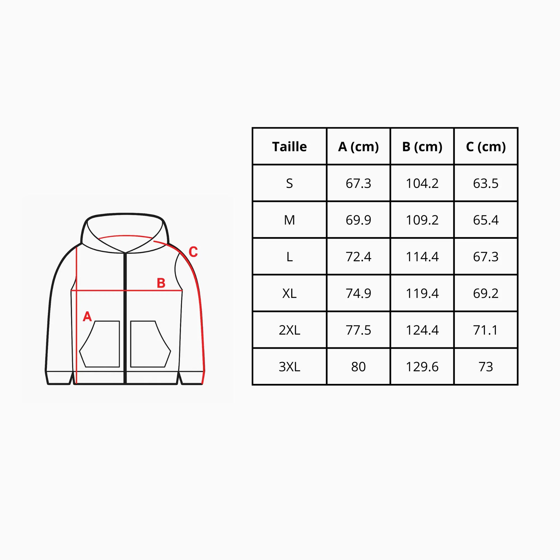 Sweat À Capuche Zippé – Drapeau Du Venezuela – Brodé – Coton Mélangé